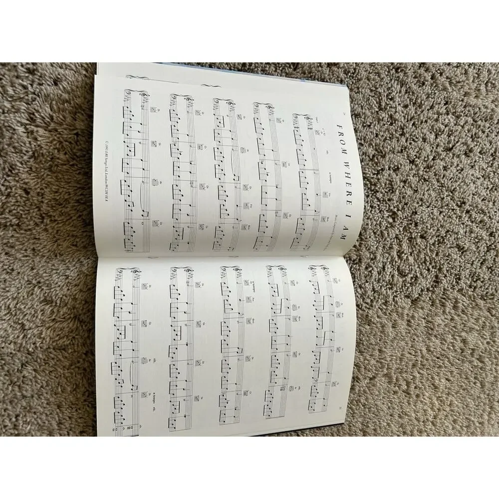 Enya - The Memory of Trees Songbook PIANO-VOCAL-GUITAR Song Book Sheet Music D26